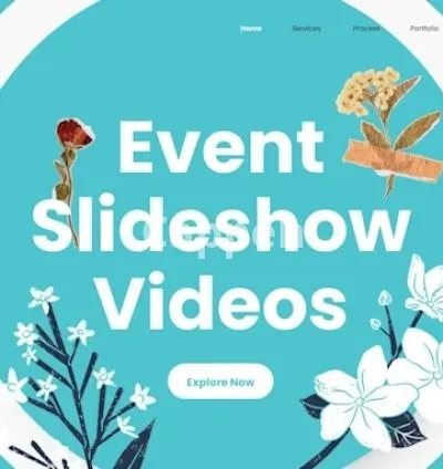 I will design powerpoint presentation and event photo slideshow video