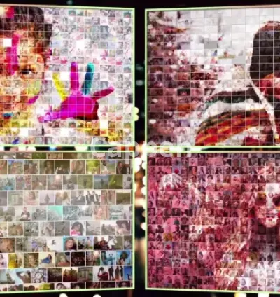 I will do an amazing photo mosaic photo slideshow video