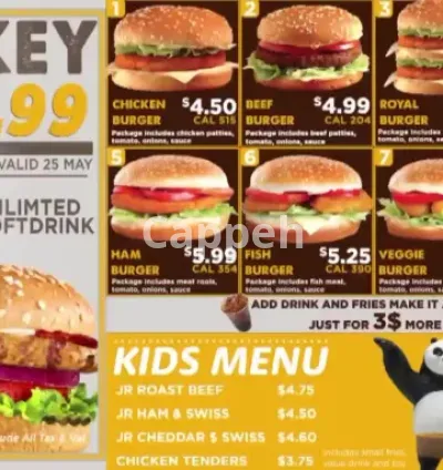 I will design animated digital menu board for a restaurant or cafe