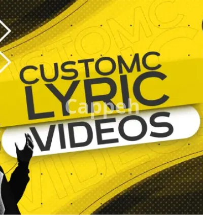 I will create professional custom 2d, 3d music lyric video animation