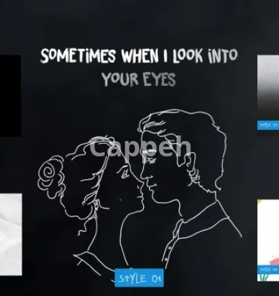 I will create trendy animated lyric video