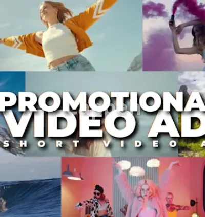 I will create promotional video ads or short video ads for marketing commercial