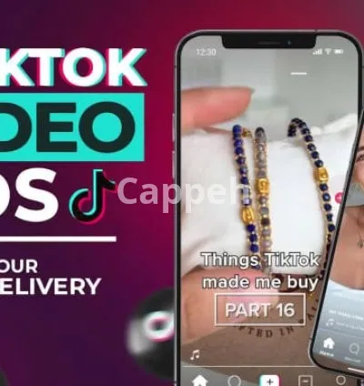 I will create 3 tiktok video ads within 24 hours