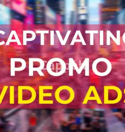 I will create promotional marketing video or commercial short video ads for business