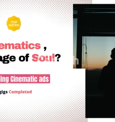 I will create stunning cinematic promotional commercial video ads