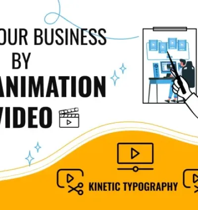 I will do create minimalist kinetic typography, text animation video