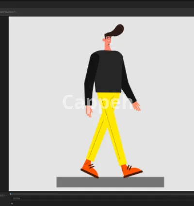 I will do 2d interactive character animation in rive