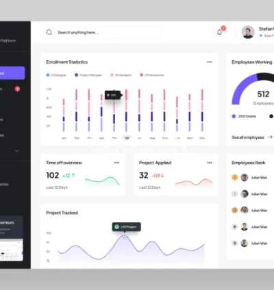 I will animate your mobile, website and dashboard ui design
