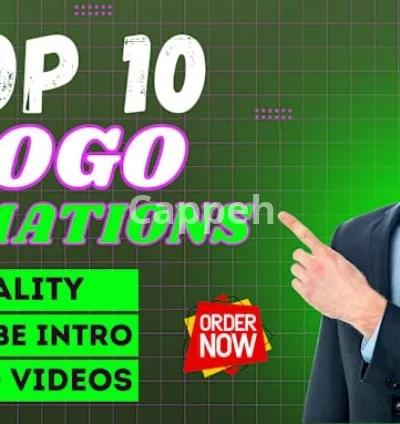 I will do logo animation youtube intro outro video and animation videos