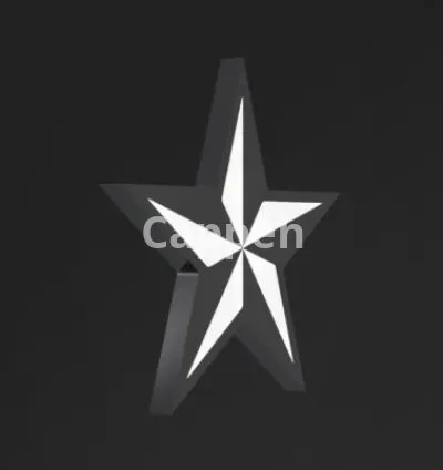 I will create reflection 3d rotating logo or 3d spinning animation