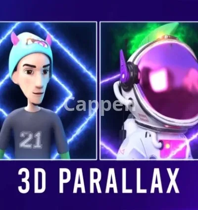 I will create animated nft art, loop your nft image, 3d dynamic nft