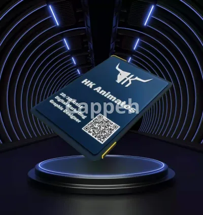 I will create dynamic 3d nft, digital card