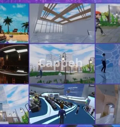 I will create 3d animated nft metaverse space