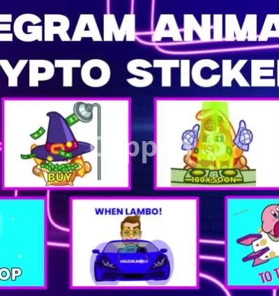 I will create telegram animated stickers for your crypto project