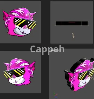 I will create an animated 3d spinning pfp for telegram and discord