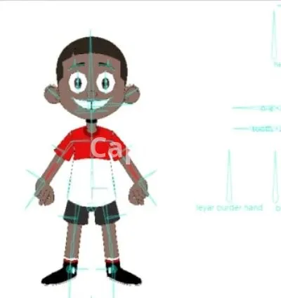 I will do character rigg for 2d animation, kids animation, in moho