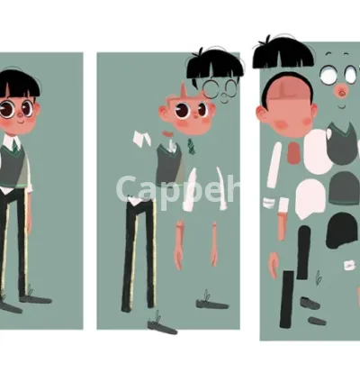 I will rig and design your puppet in adobe character animator