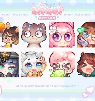 I will make animated twitch emotes