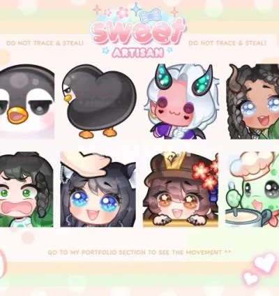 I will make animated twitch emotes