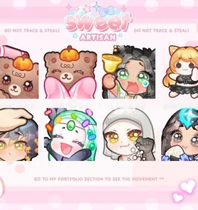 I will make animated twitch emotes