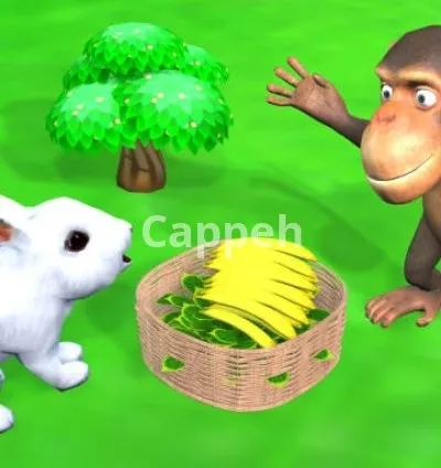 I will create 3d animation stories with humans and animals