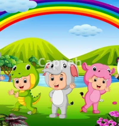 I will do kids custom animation videos on songs and rhymes