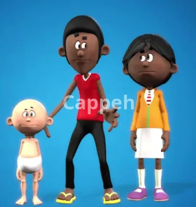 I will do professional 3d kids animation videos for social media