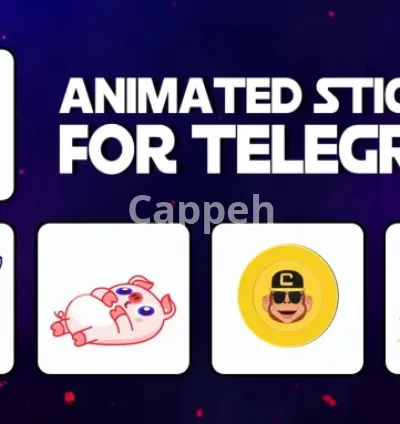 I will design animated telegram sticker for your crypto project
