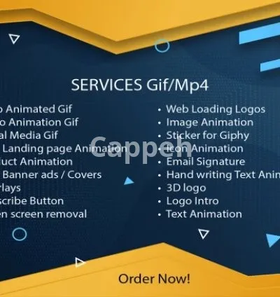 I will do custom animated banner, logo gif animation, html email signature, gif maker