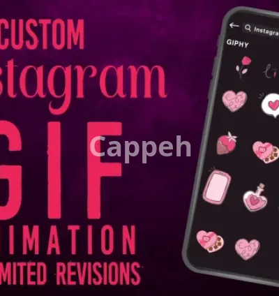 I will design animated gifs for your brand on instagram