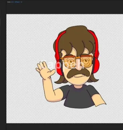 I will create an adobe character animator puppet