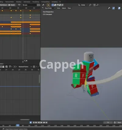 I will make you a roblox animations r6, r15