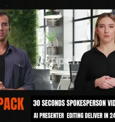 I will create ai spokesperson video in arabic english or any language