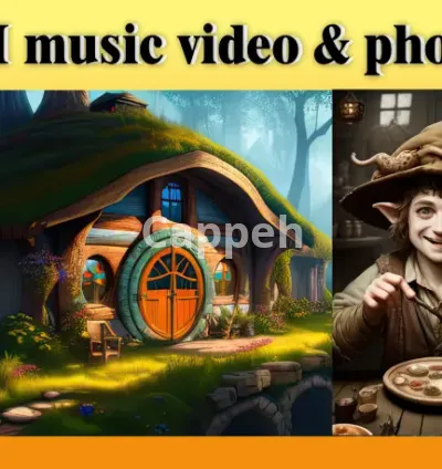 I will make you amazing music video using advanced ai tech