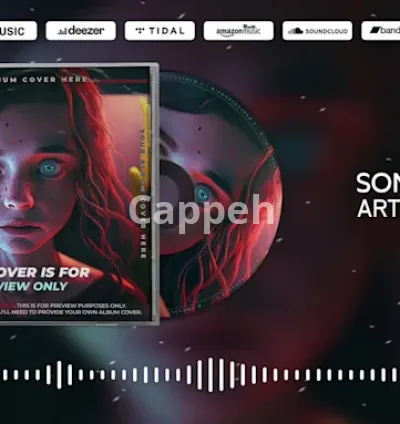 I will create an eyecatching music visualizer for all platforms