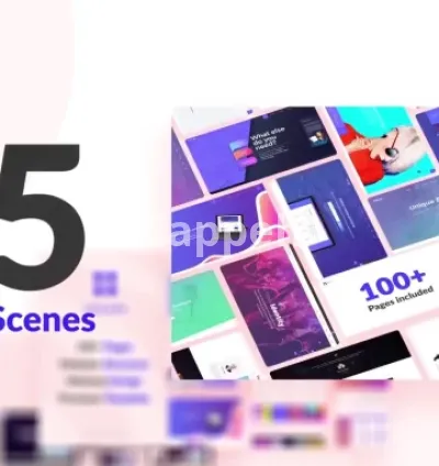 I will create a trendy website and mobile app promo video