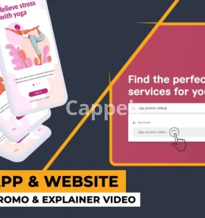 I will create an app promo video or app explainer video