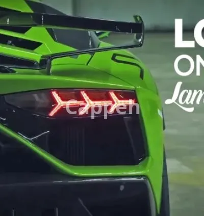 I will add your logo on a real lamborghini video