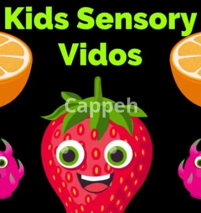 I will create animated bedtime lullabies and kids sensory videos