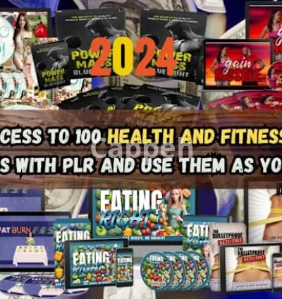 I will give 100 health and fitness videos with private label and master resell rights