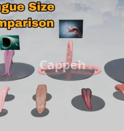 I will make any 3d size comparison video