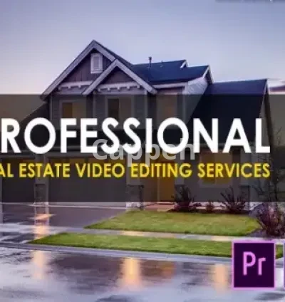 I will do professional real estate video editing in 24 hours
