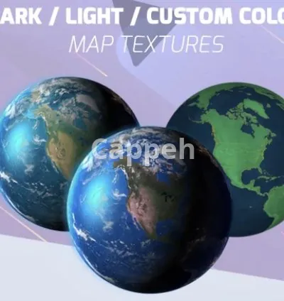 I will make earth and map zoom animations