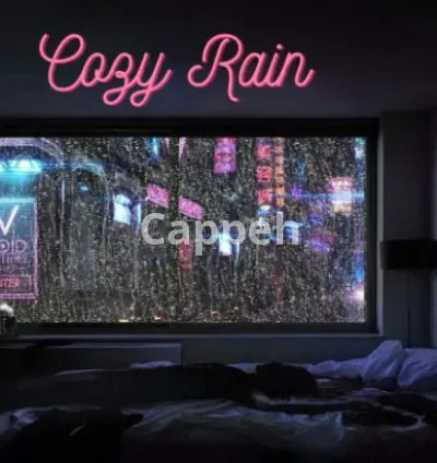 I will create cozy rain and relaxing video for meditation