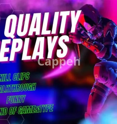 I will record 1080p 60fps gameplay footage for all gaming channels