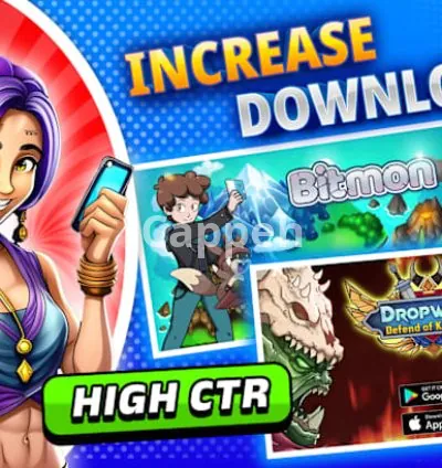 I will create video game trailer or app promo