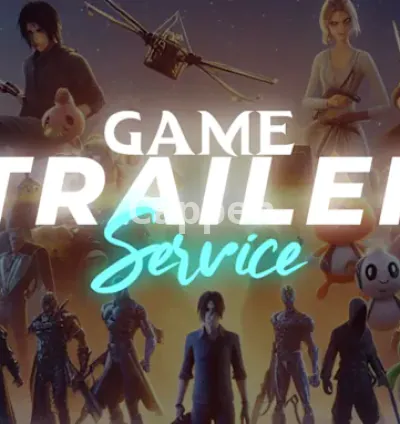 I will create a cinematic game trailer for you