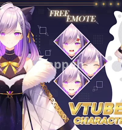 I will design and rig a high quality live2d model for vtuber