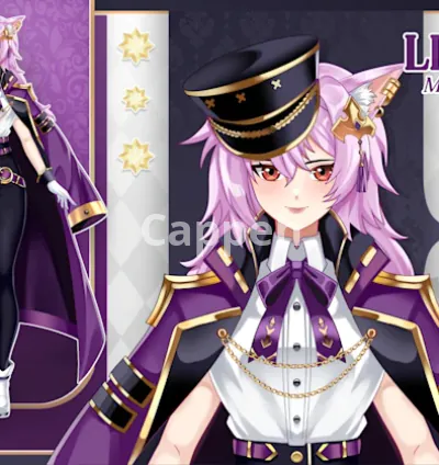 I will design and rigging live2d model art character for vtuber