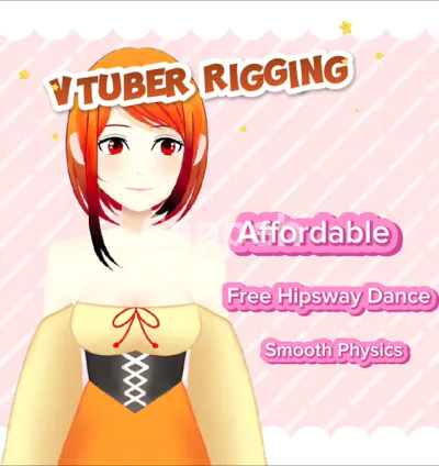 I will rig your vtuber model with good quality and cheap price